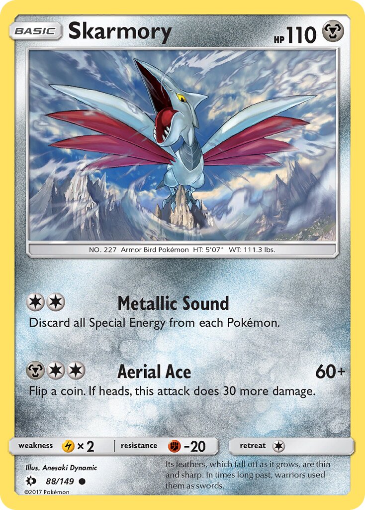 Skarmory 088/149 — Sun & Moon (English Pokémon TCG card)