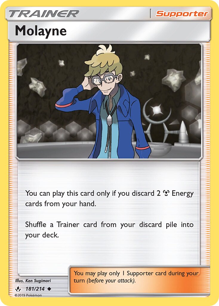 Molayne 181/214 — Unbroken Bonds (English Pokémon TCG card)