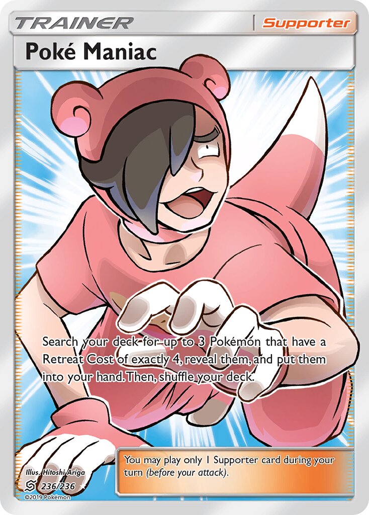 Poké Maniac 236/236 — Unified Minds (English Pokémon TCG card)