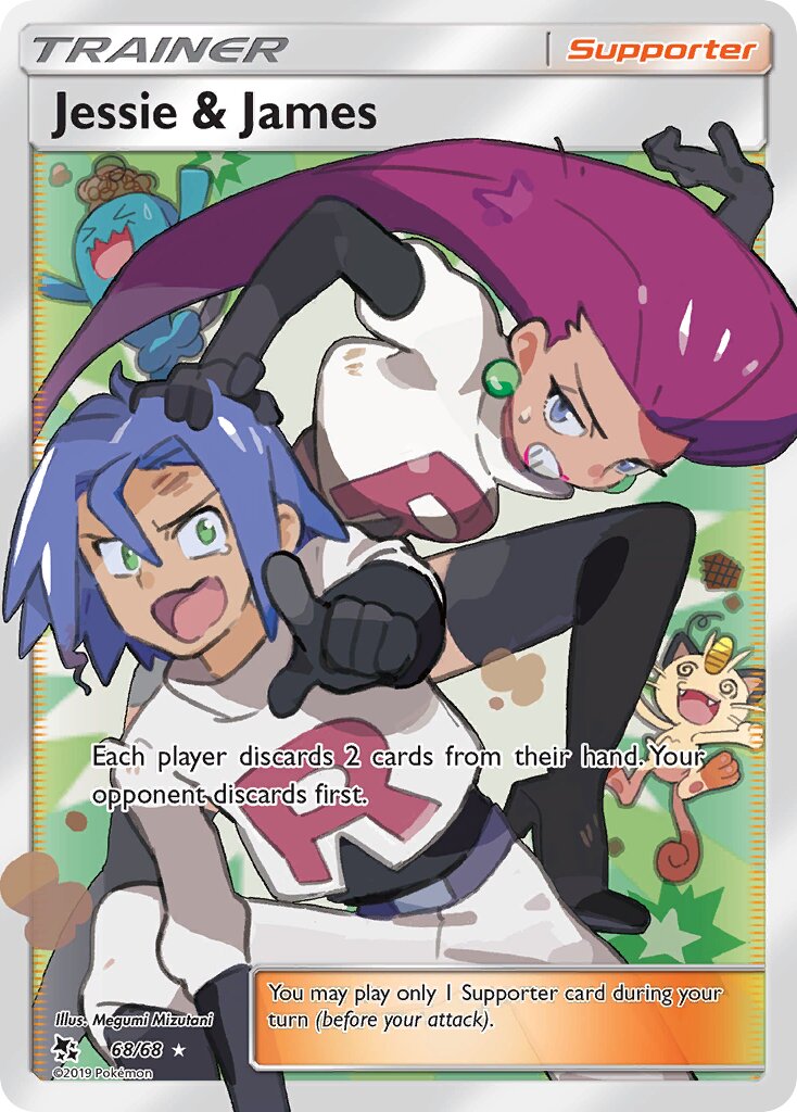 Jessie & James 068 — Hidden Fates (English Pokémon TCG card)