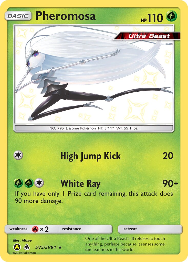 Pheromosa SV5/SV94 — Hidden Fates (English Pokémon TCG card)