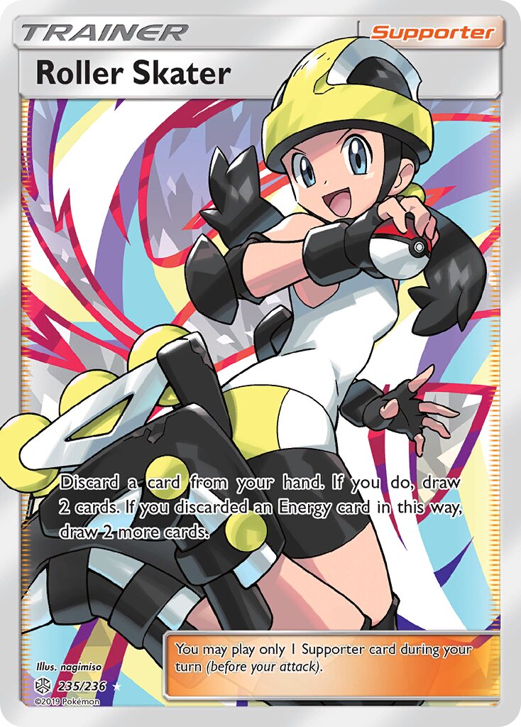 Roller Skater 235/236 — Cosmic Eclipse (English Pokémon TCG card)