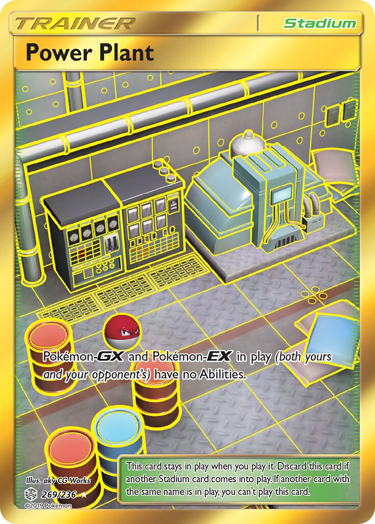 Power Plant 269/236 — Cosmic Eclipse (English Pokémon TCG card)