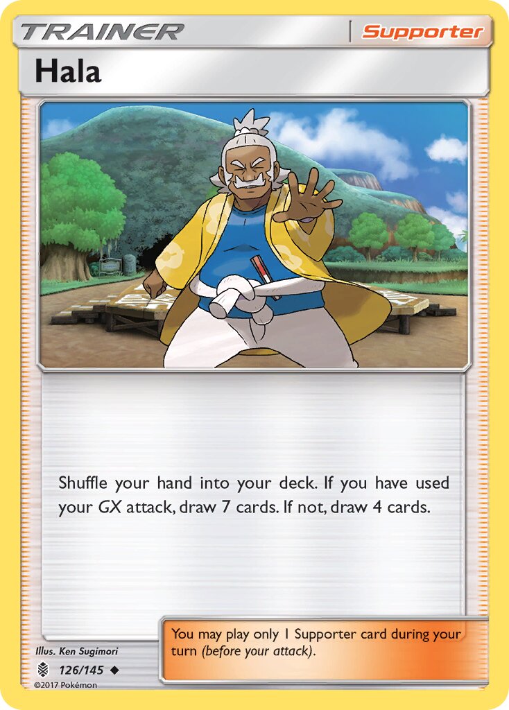 Hala 126/145 — Guardians Rising (English Pokémon TCG card)