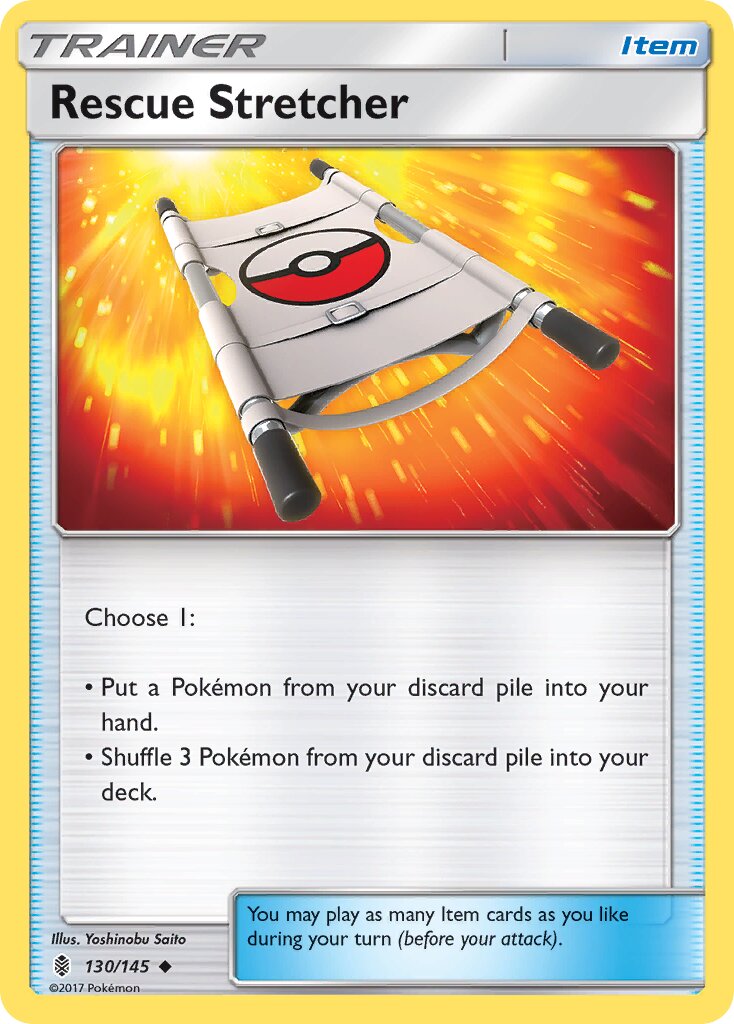 Rescue Stretcher 130/145 — Guardians Rising (English Pokémon TCG card)