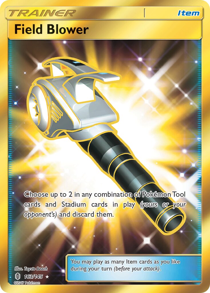 Field Blower 163/145 — Guardians Rising (English Pokémon TCG card)