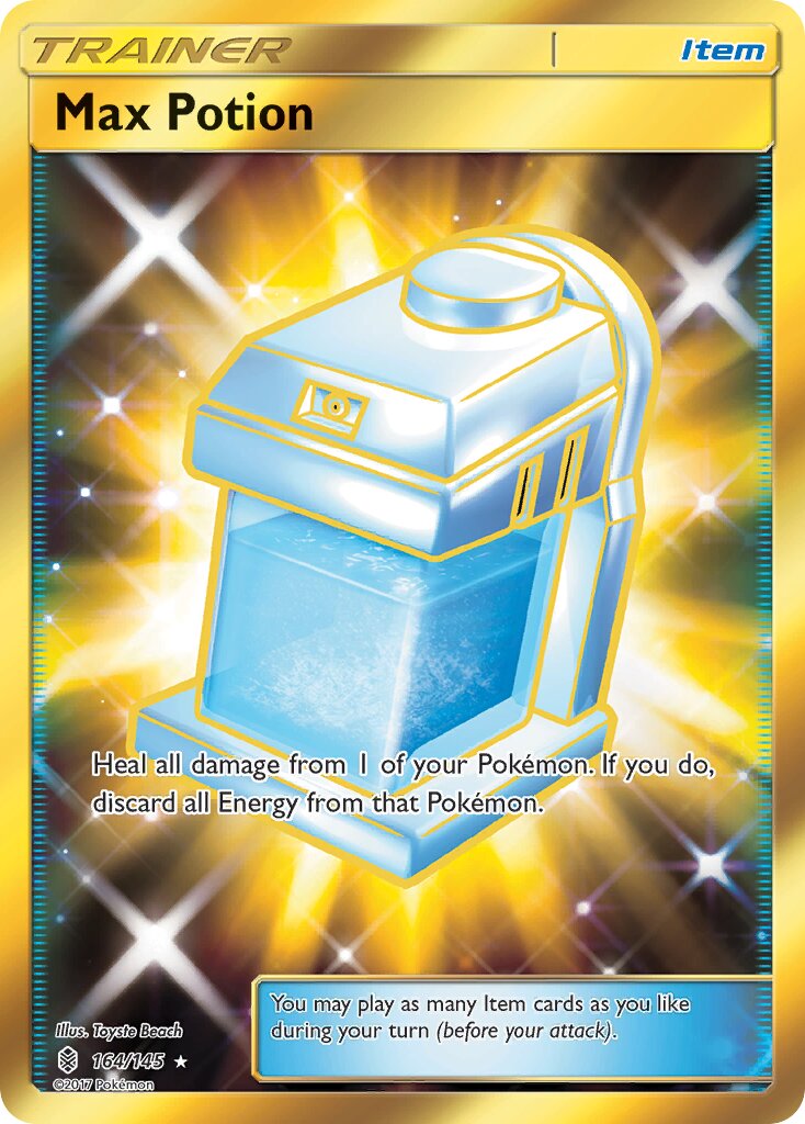 Max Potion 164/145 — Guardians Rising (English Pokémon TCG card)
