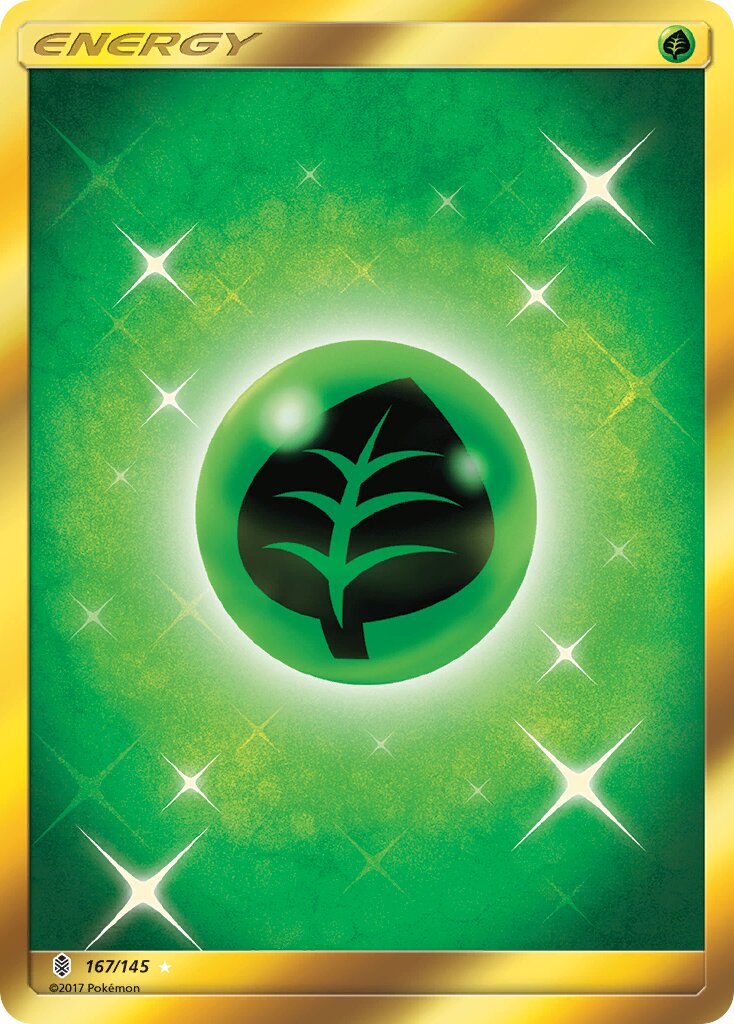 Grass Energy 167/145 — Guardians Rising (English Pokémon TCG card)