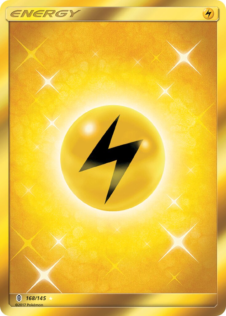Lightning Energy 168/145 — Guardians Rising (English Pokémon TCG card)