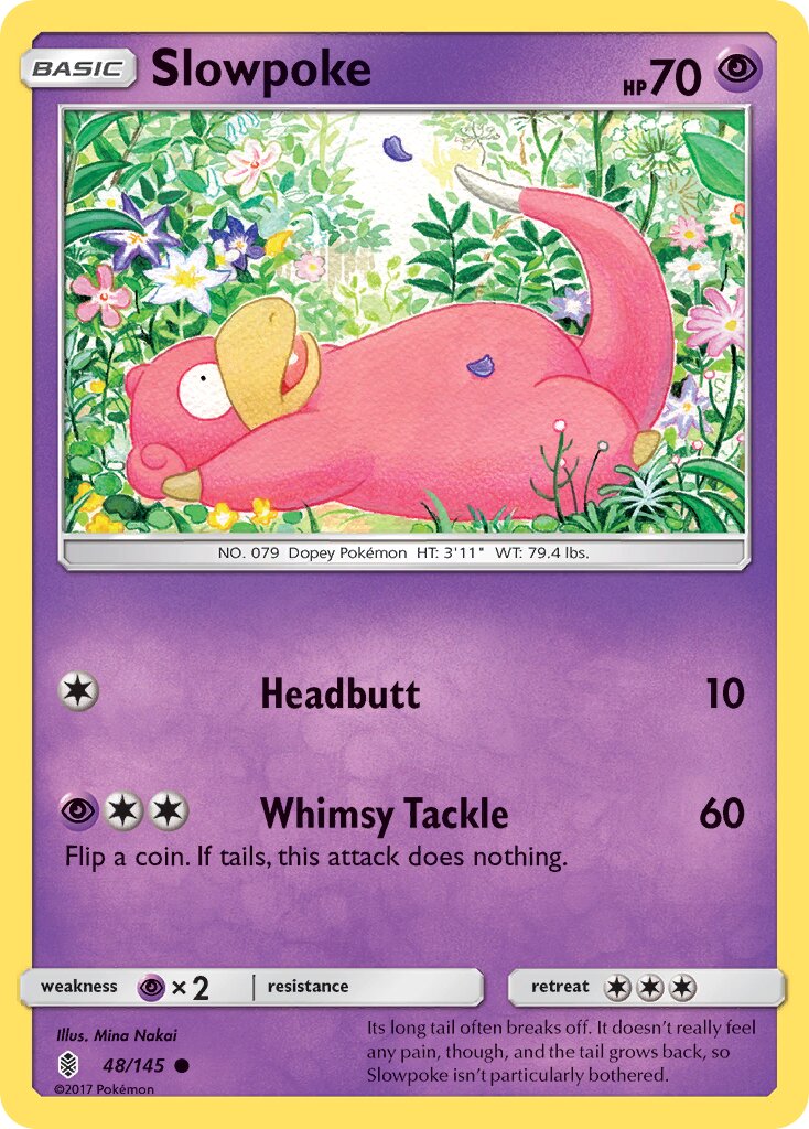 Slowpoke 048/145 — Guardians Rising (English Pokémon TCG card)