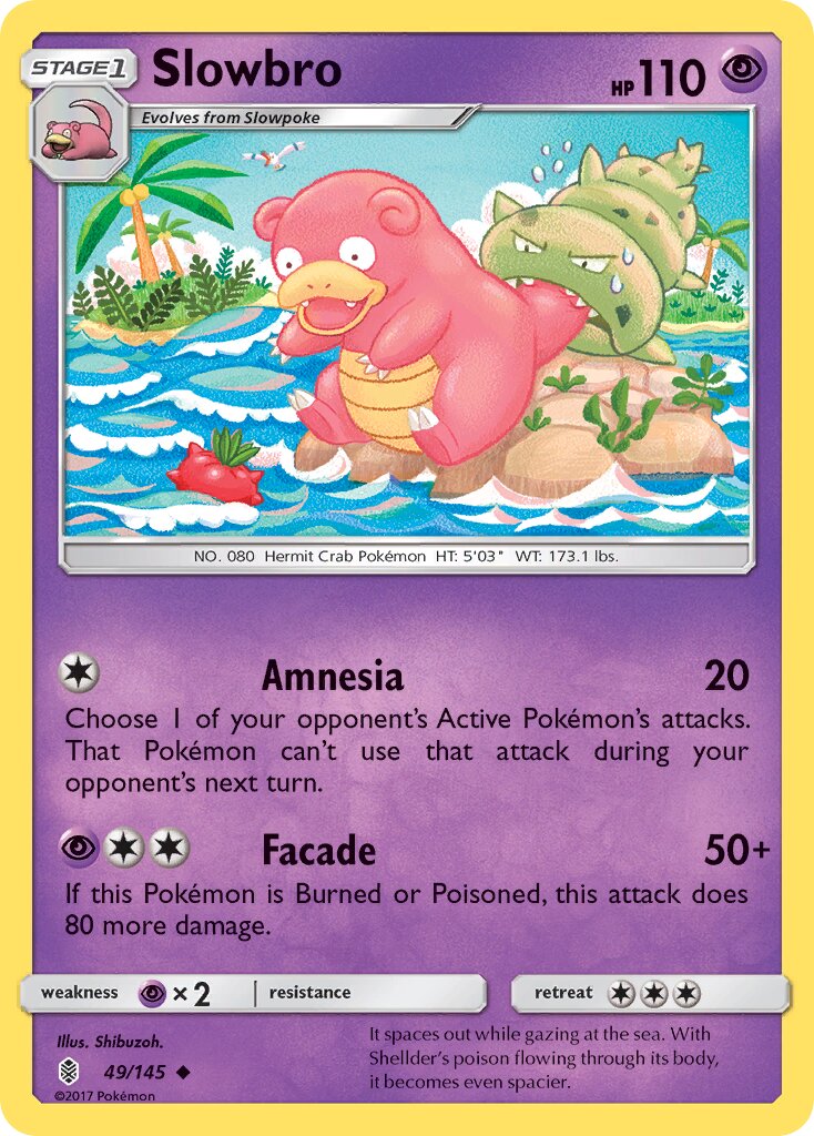 Slowbro 049/145 — Guardians Rising (English Pokémon TCG card)