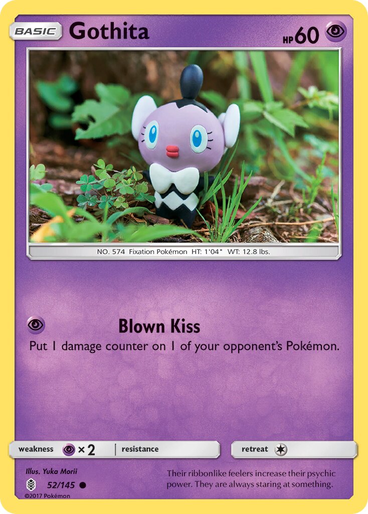 Gothita 052/145 — Guardians Rising (English Pokémon TCG card)