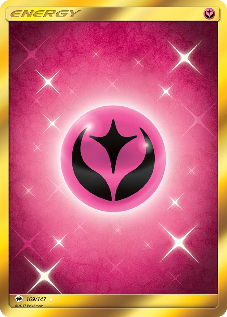 Fairy Energy 169/147 — Burning Shadows (English Pokémon TCG card)