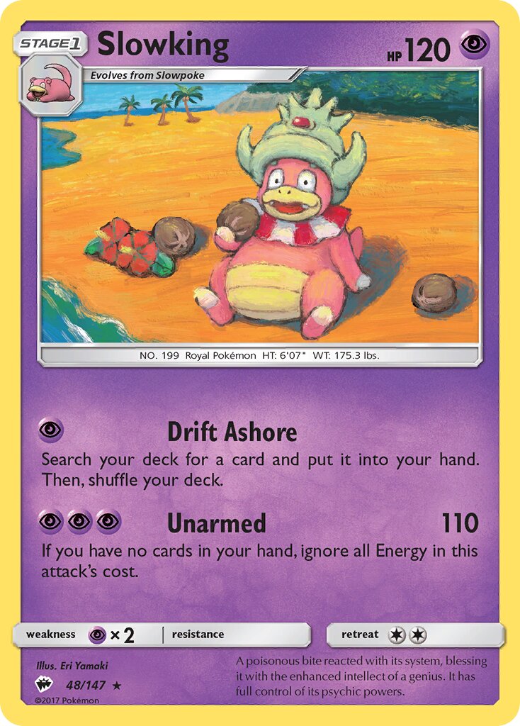 Slowking 048/147 — Burning Shadows (English Pokémon TCG card)
