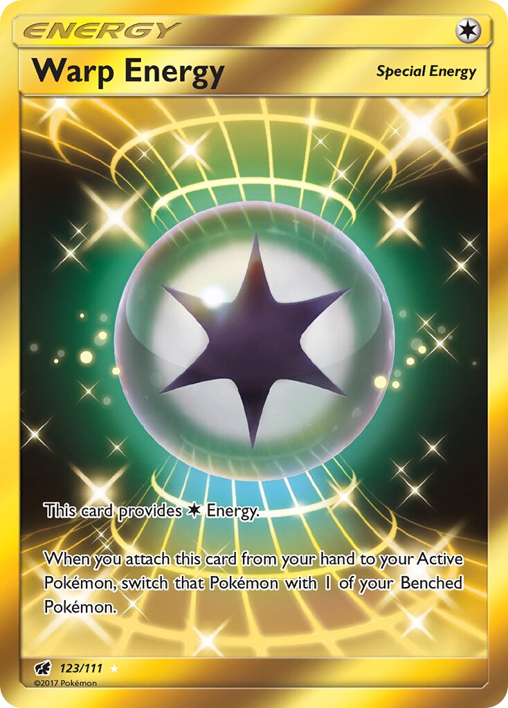 Warp Energy 123/111 — Crimson Invasion (English Pokémon TCG card)
