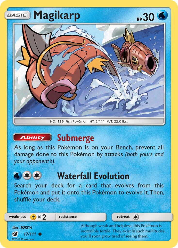 Magikarp 017/111 — Crimson Invasion (English Pokémon TCG card)