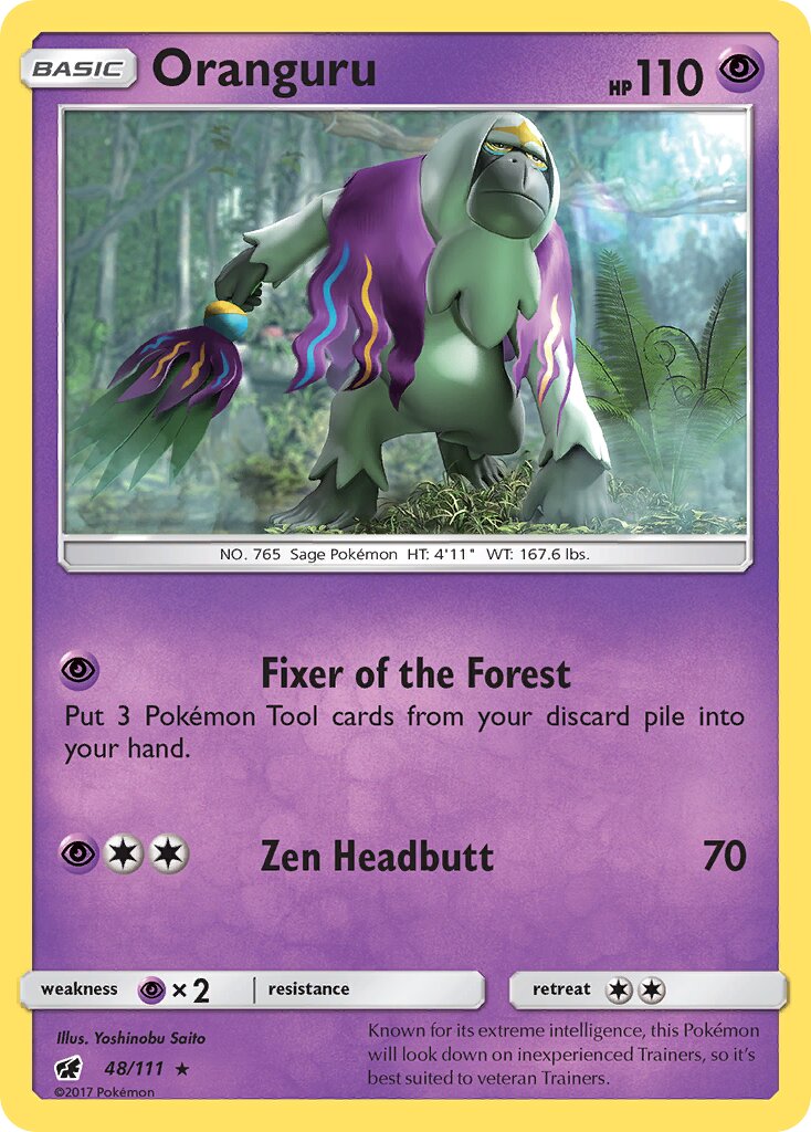 Oranguru 048/111 — Crimson Invasion (English Pokémon TCG card)