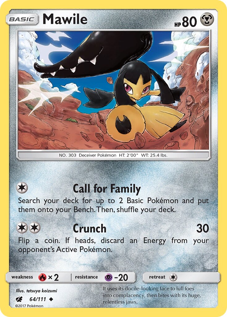 Mawile 064/111 — Crimson Invasion (English Pokémon TCG card)