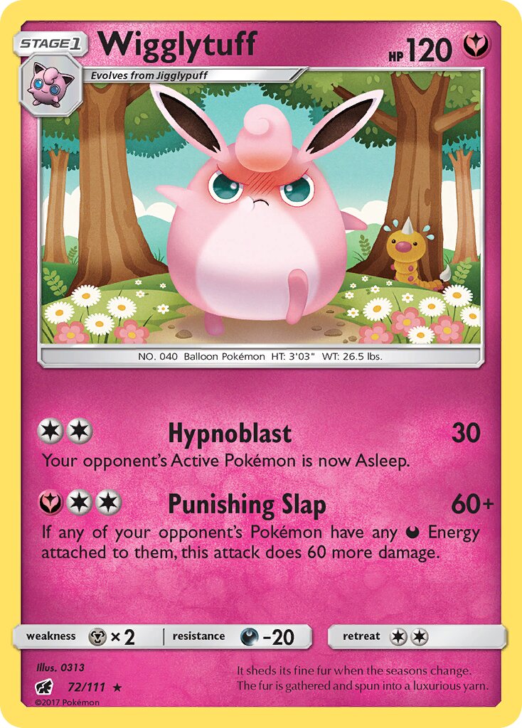 Wigglytuff 072/111 — Crimson Invasion (English Pokémon TCG card)