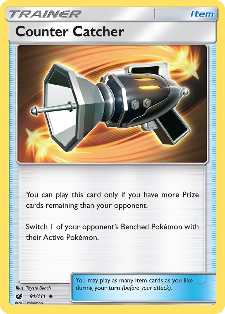 Counter Catcher 091/111 — Crimson Invasion (English Pokémon TCG card)