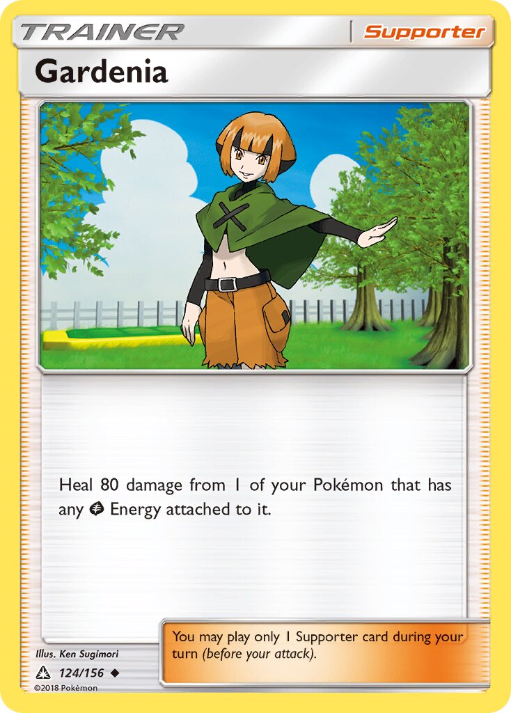 Gardenia 124/156 — Ultra Prism (English Pokémon TCG card)