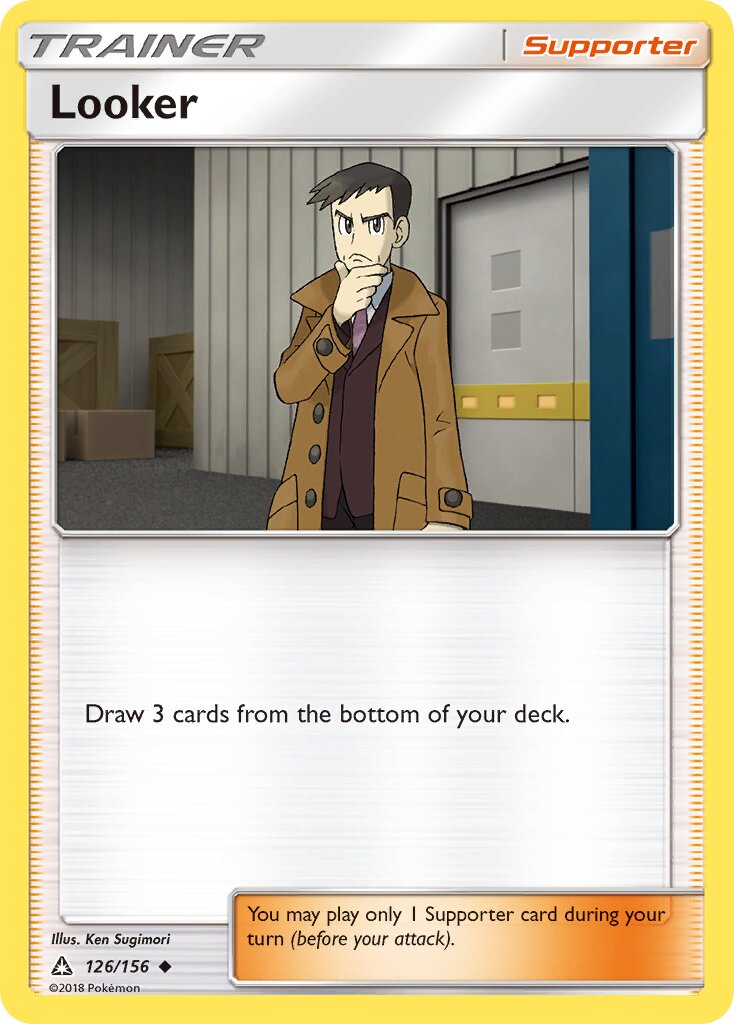 Looker 126/156 — Ultra Prism (English Pokémon TCG card)