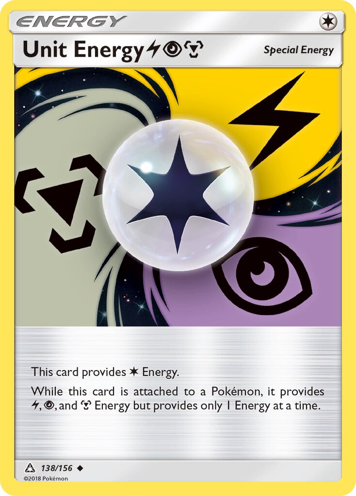 Unit Energy LPM 138/156 — Ultra Prism (English Pokémon TCG card)