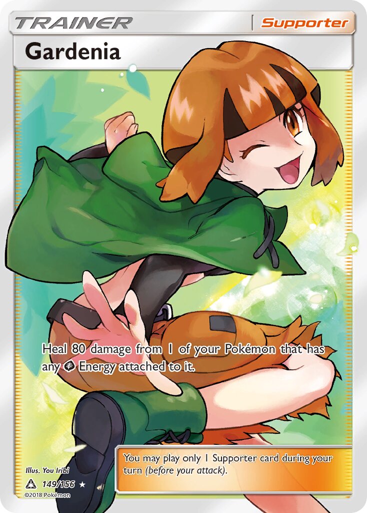 Gardenia 149/156 — Ultra Prism (English Pokémon TCG card)