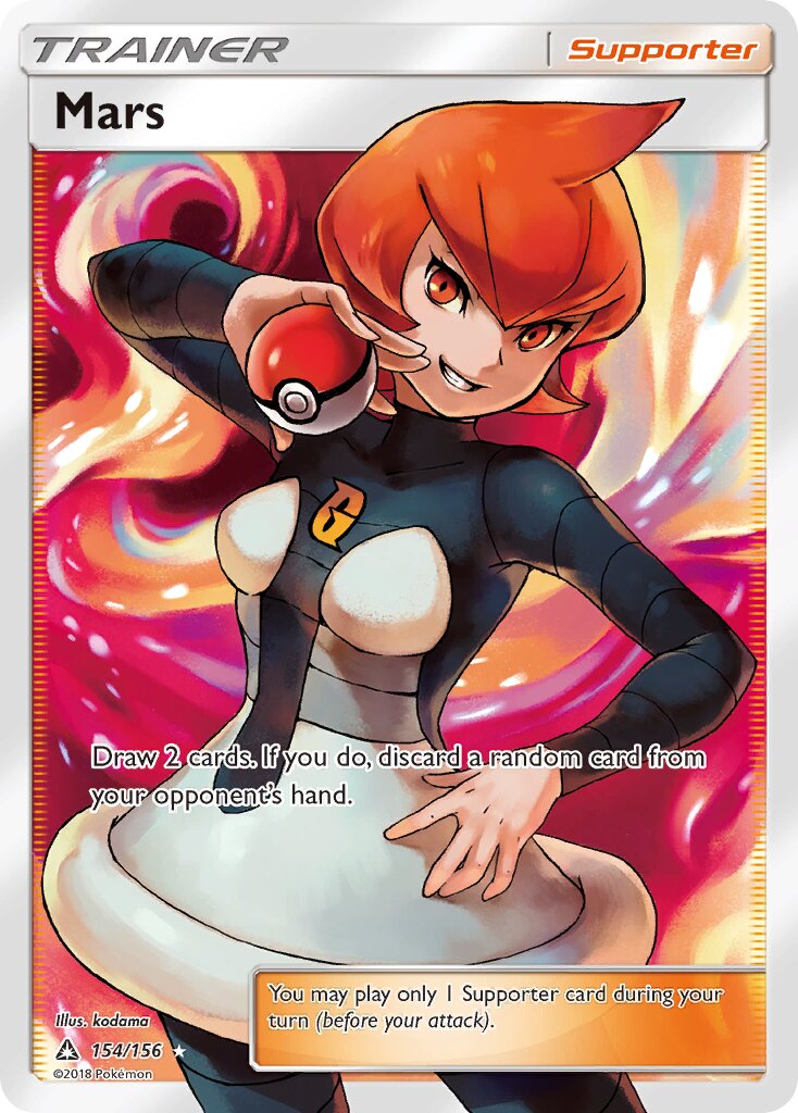 Mars 154/156 — Ultra Prism (English Pokémon TCG card)