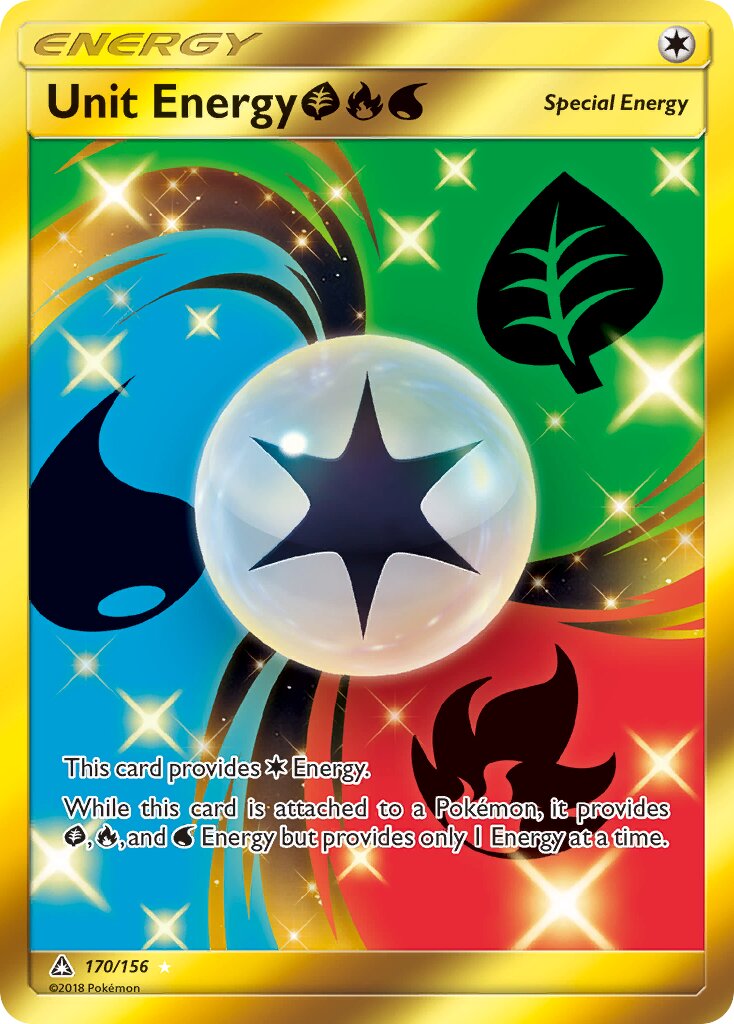Unit Energy GFW 170/156 — Ultra Prism (English Pokémon TCG card)