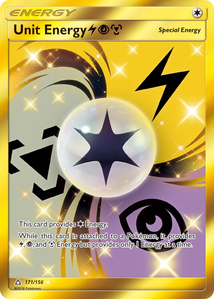 Unit Energy LPM 171/156 — Ultra Prism (English Pokémon TCG card)