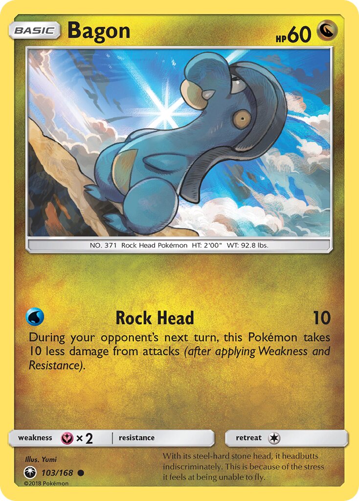Bagon 103 — Celestial Storm (English Pokémon TCG card)