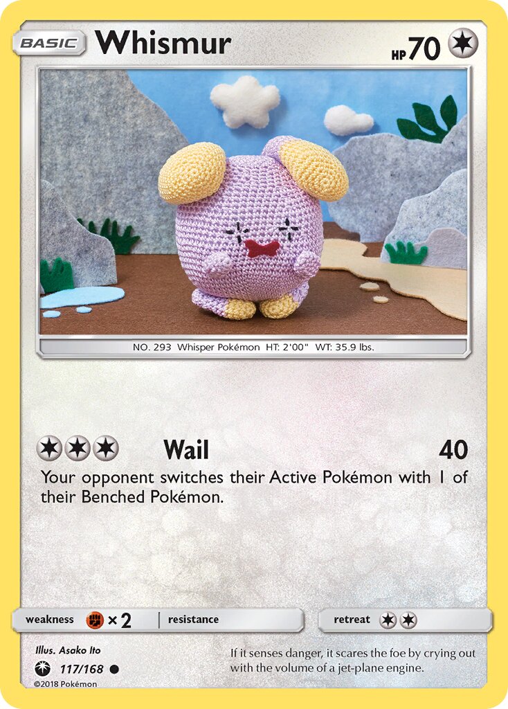 Whismur 117 — Celestial Storm (English Pokémon TCG card)