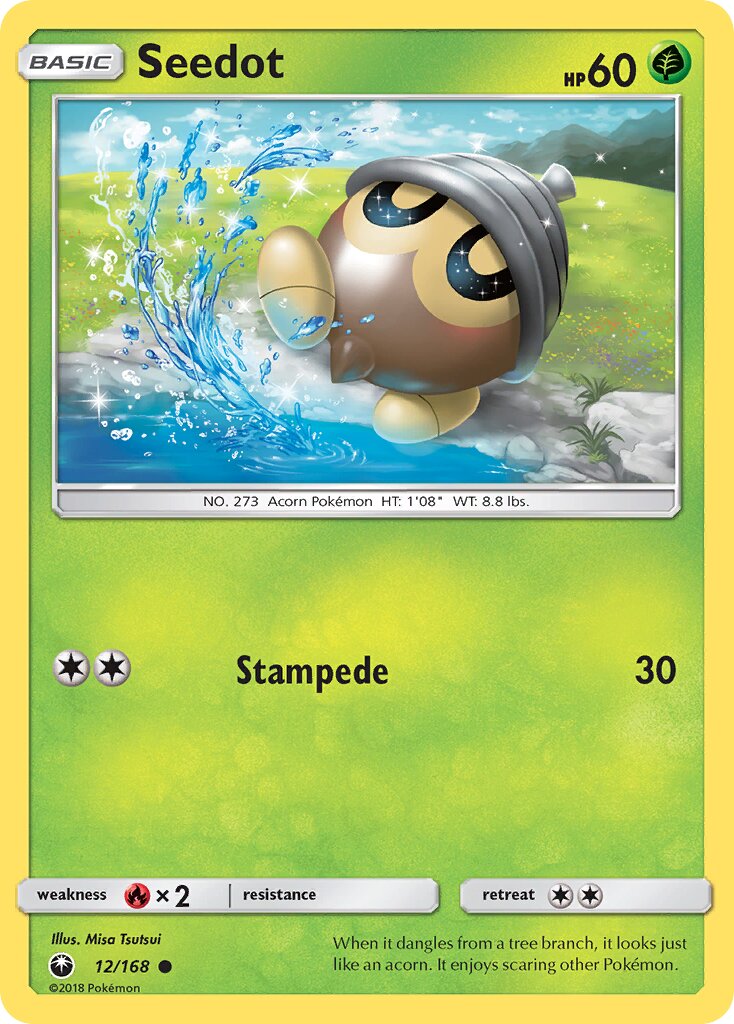 Seedot 012 — Celestial Storm (English Pokémon TCG card)