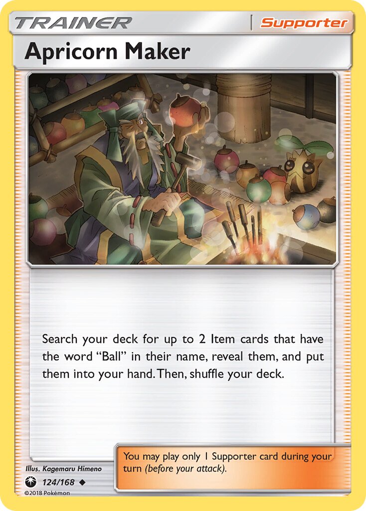 Apricorn Maker 124 — Celestial Storm (English Pokémon TCG card)