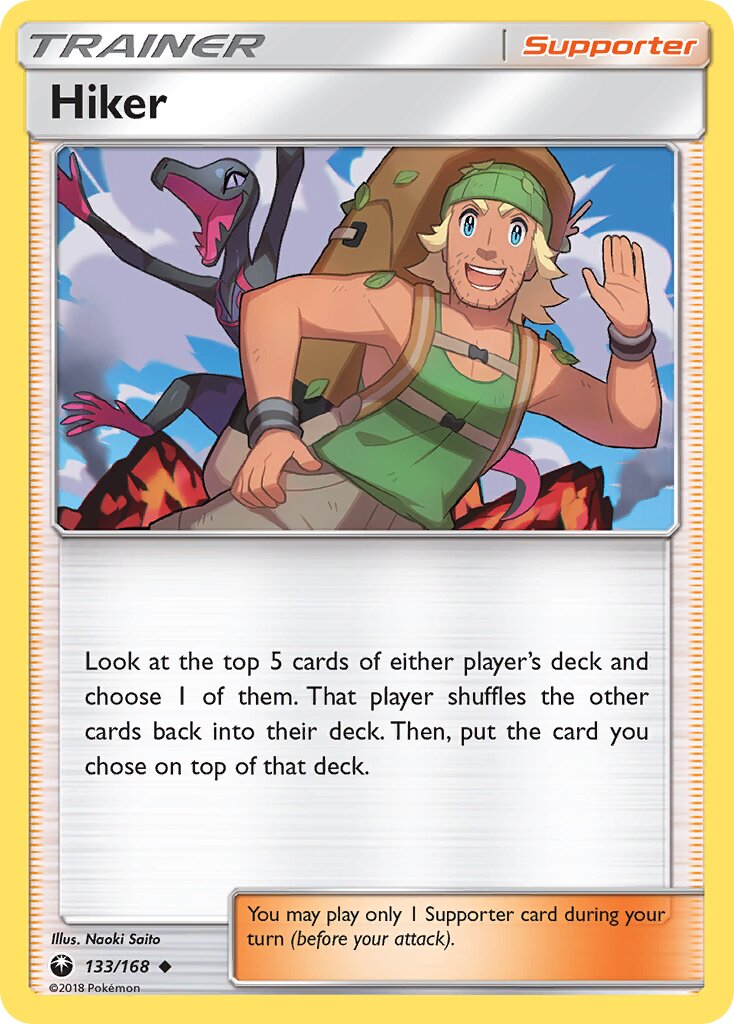 Hiker 133 — Celestial Storm (English Pokémon TCG card)