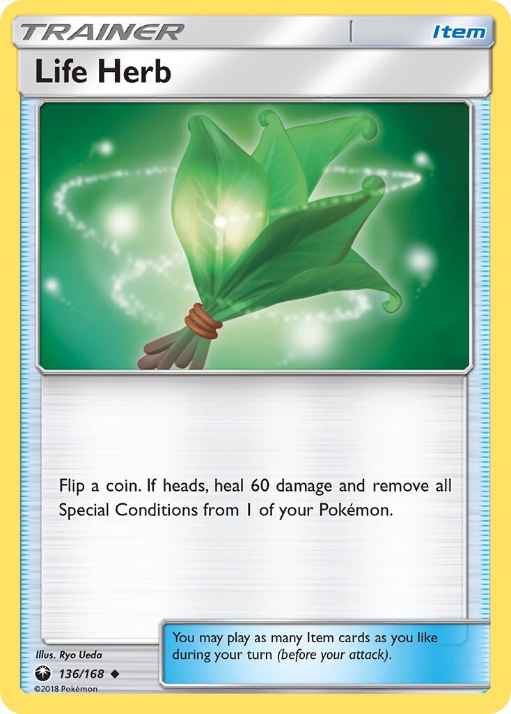 Life Herb 136 — Celestial Storm (English Pokémon TCG card)