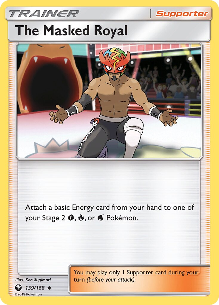 The Masked Royal 139 — Celestial Storm (English Pokémon TCG card)