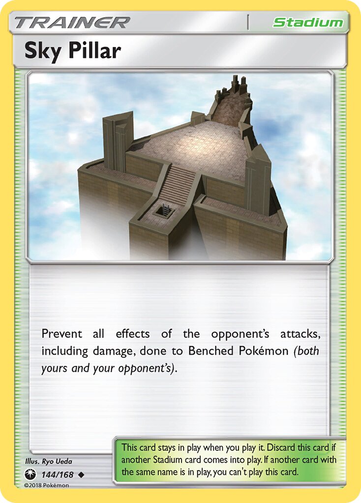 Sky Pillar 144 — Celestial Storm (English Pokémon TCG card)