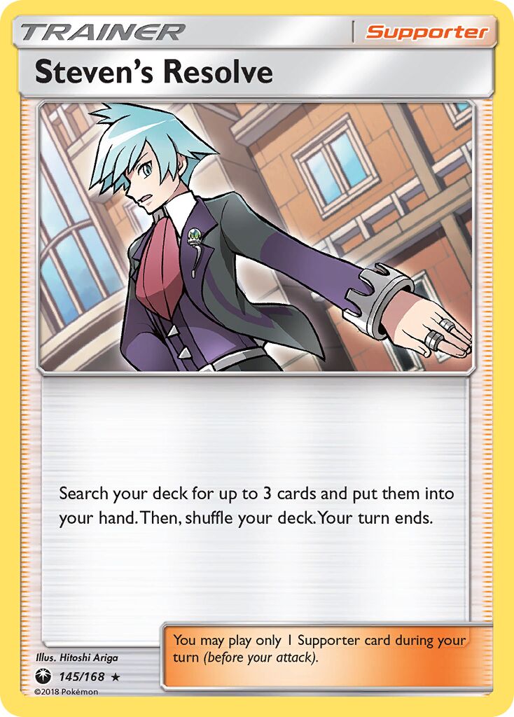 Steven's Resolve 145 — Celestial Storm (English Pokémon TCG card)