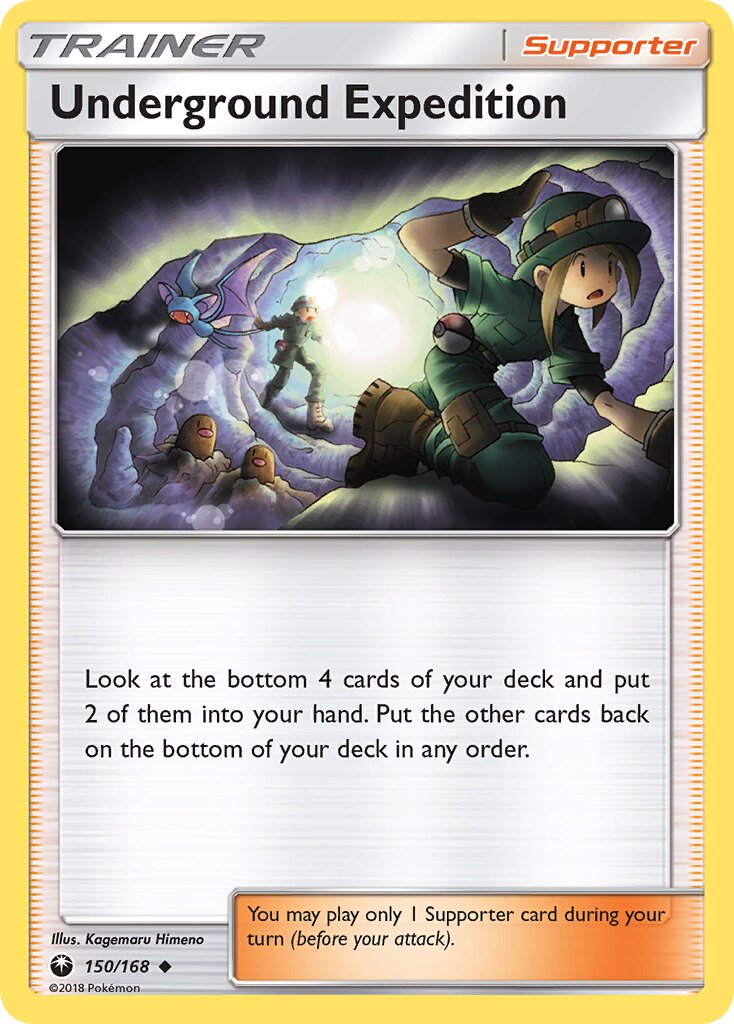 Underground Expedition 150 — Celestial Storm (English Pokémon TCG card)
