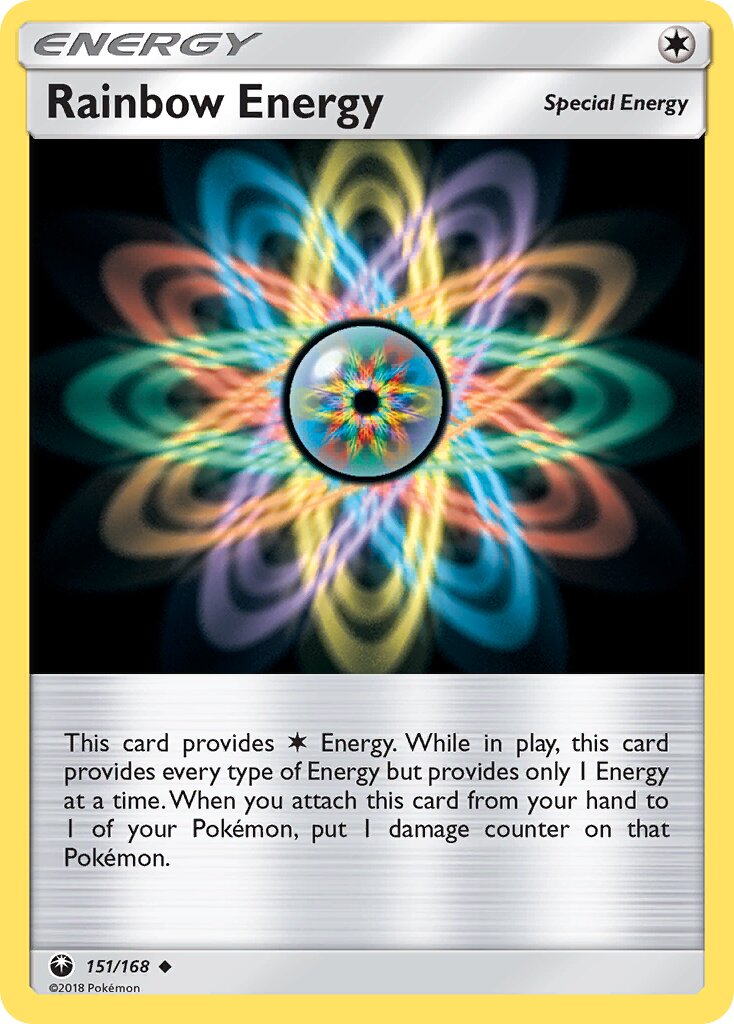 Rainbow Energy 151 — Celestial Storm (English Pokémon TCG card)