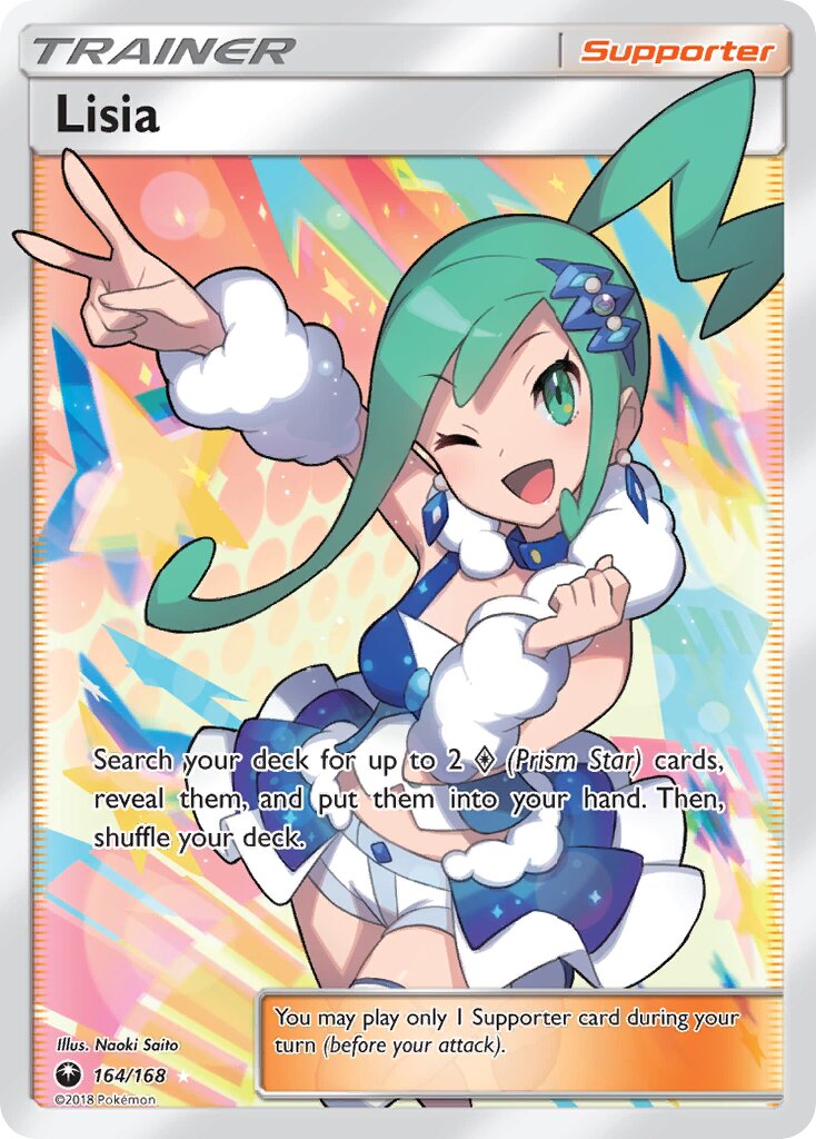 Lisia 164 — Celestial Storm (English Pokémon TCG card)