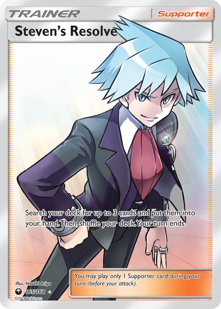 Steven's Resolve 165 — Celestial Storm (English Pokémon TCG card)