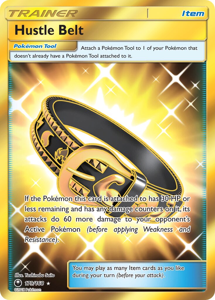 Hustle Belt 179 — Celestial Storm (English Pokémon TCG card)