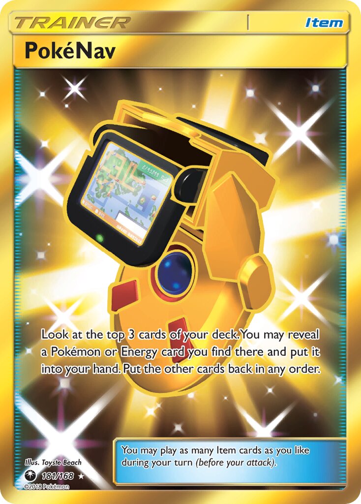 PokéNav 181 — Celestial Storm (English Pokémon TCG card)