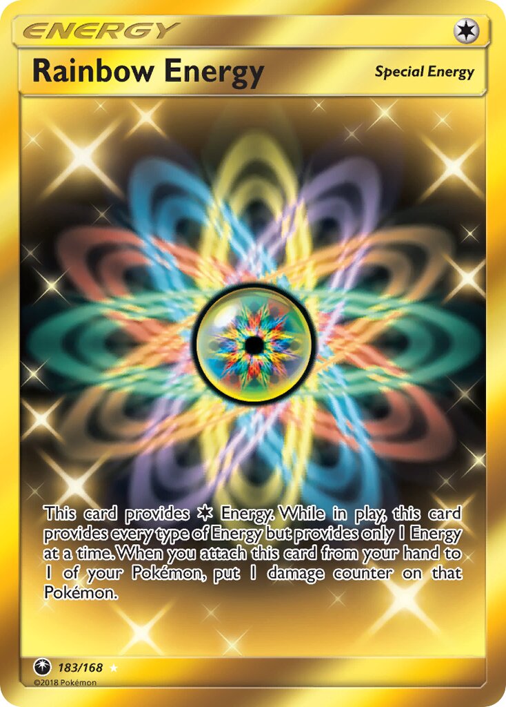 Rainbow Energy 183 — Celestial Storm (English Pokémon TCG card)