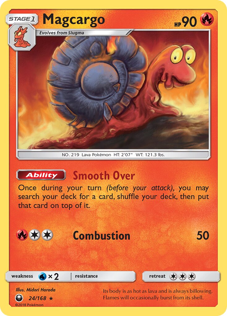 Magcargo 024 — Celestial Storm (English Pokémon TCG card)