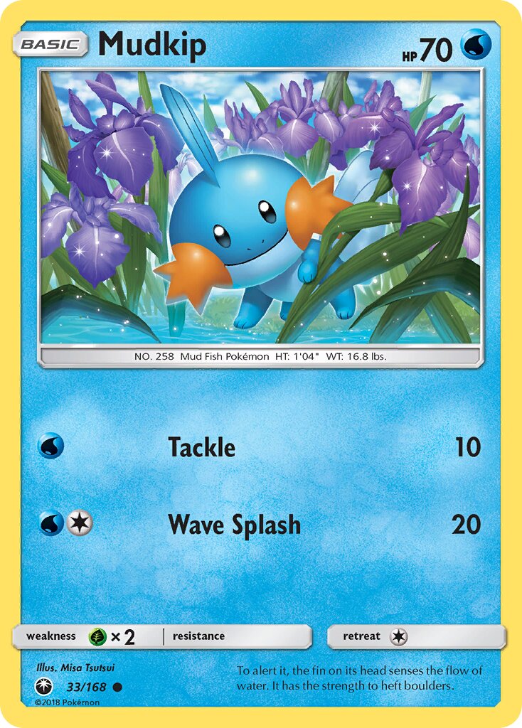 Mudkip 033 — Celestial Storm (English Pokémon TCG card)