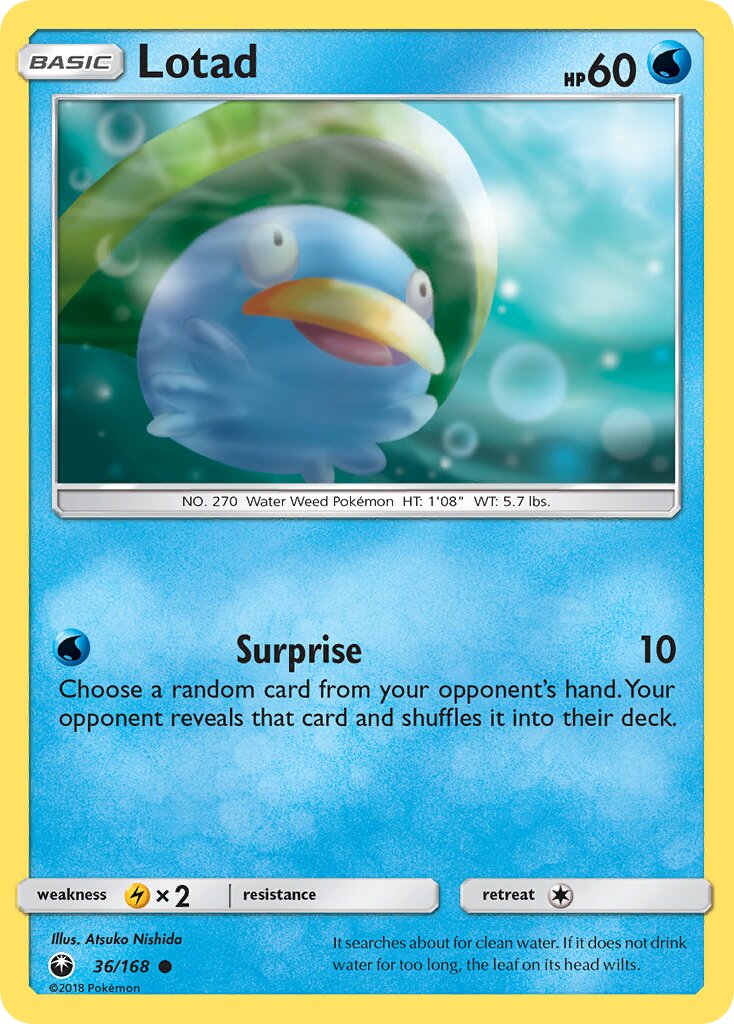 Lotad 036 — Celestial Storm (English Pokémon TCG card)